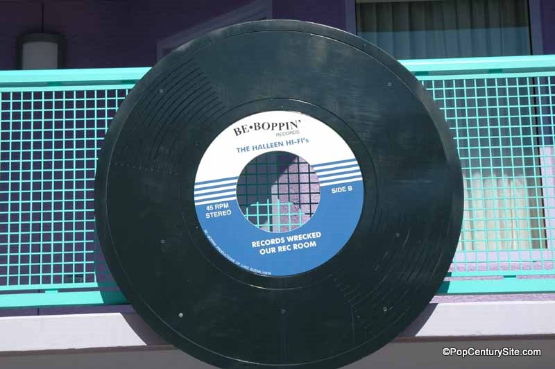 Close Up of Record at Pop